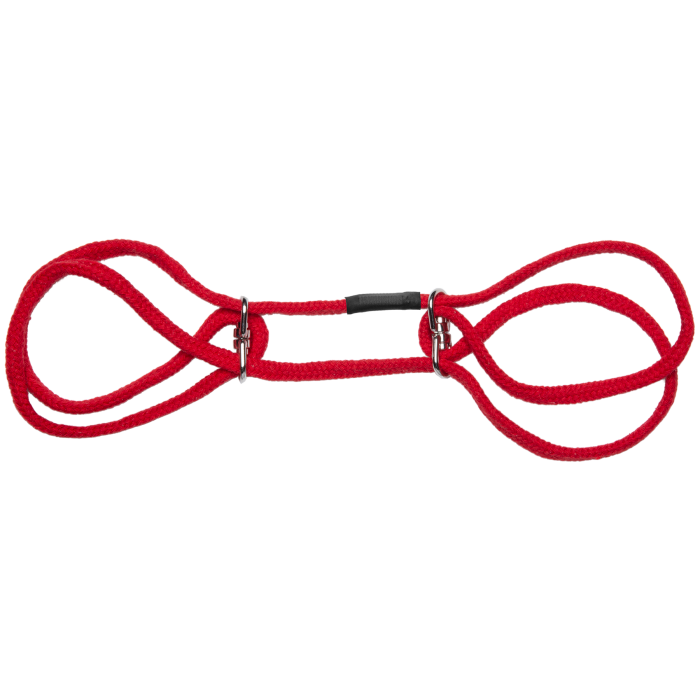 doc-johnson-bondage-japonais-menottes-coton-rouge-et-noir image 3