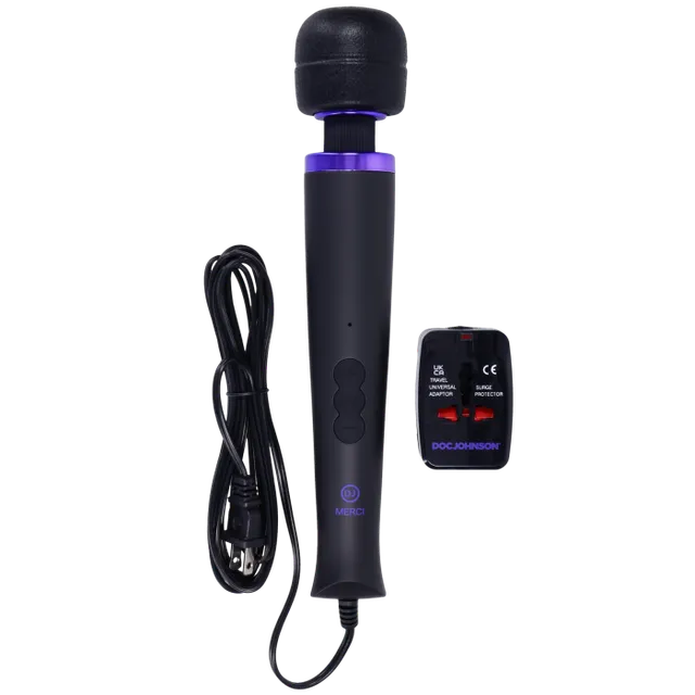 doc-johnson-merci-vibromasseur-wand-silicone-ultra-puissant image 1