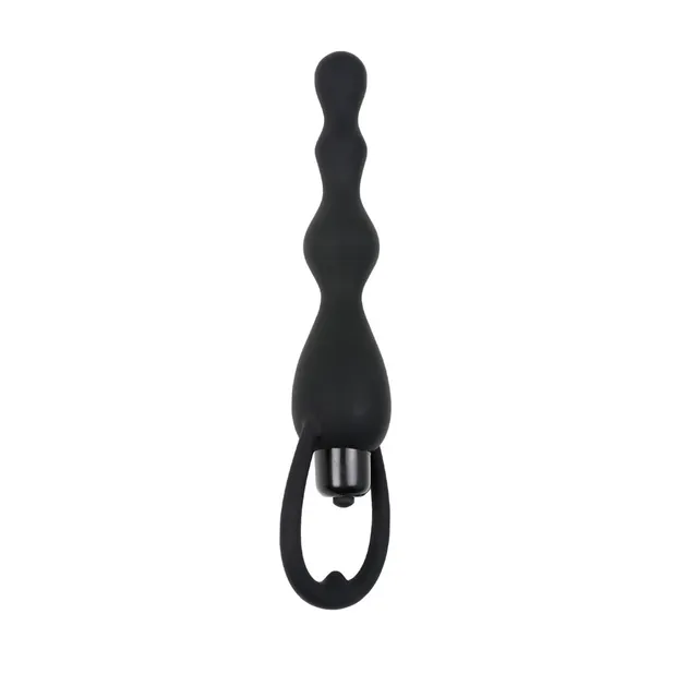 be-happy-sextoy-anal-galbe-cha-ne-anale-vibrante-noir image 1