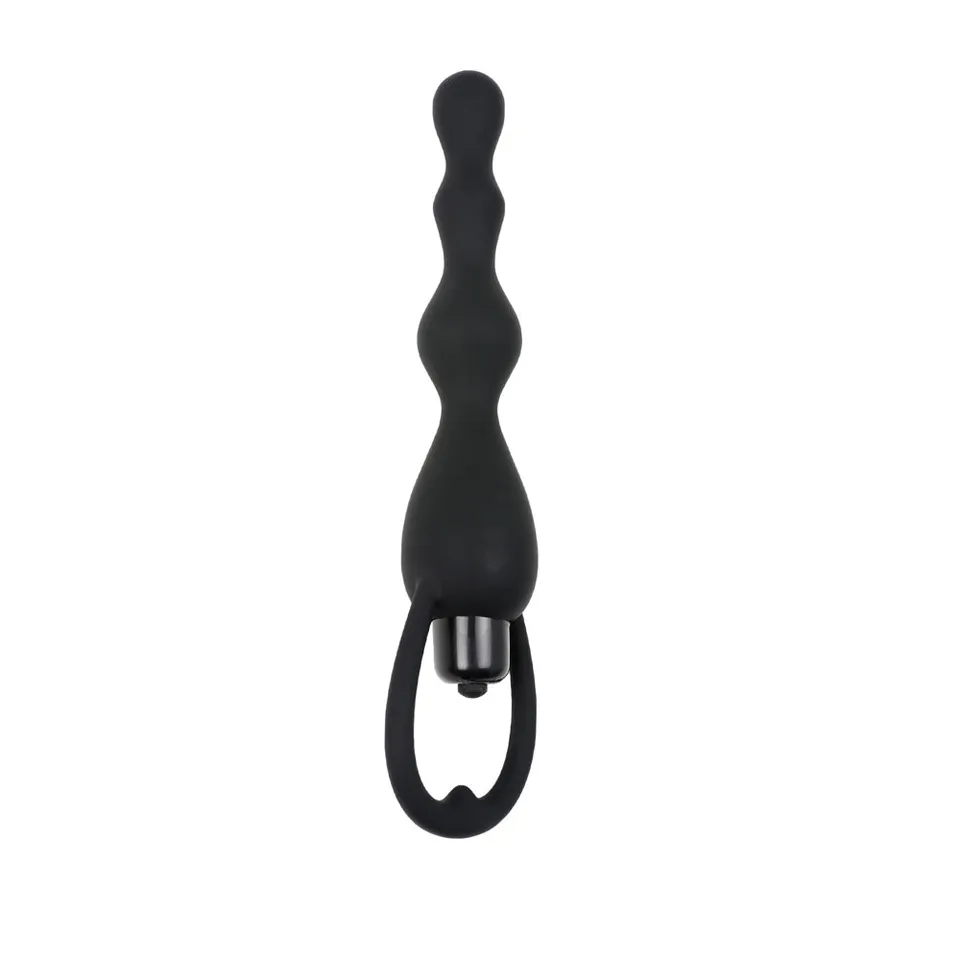 be-happy-sextoy-anal-galbe-cha-ne-anale-vibrante-noir image 1