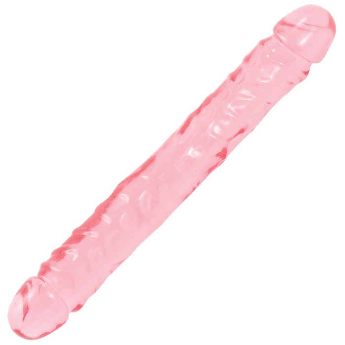 doc-johnson-crystal-jellies-double-gode-rose-30-cm image 1