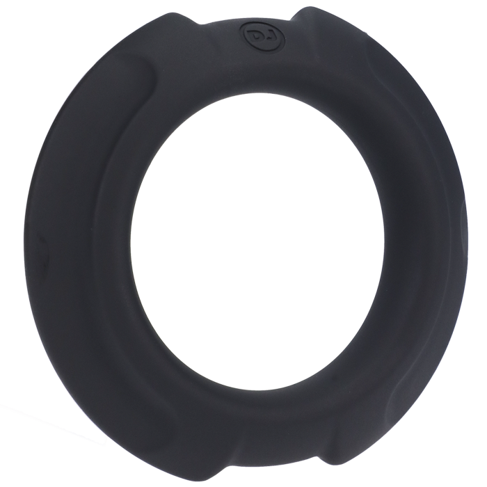 doc-johnson-optimale-flexisteel-cock-ring-43mm-silicone-noir image 3