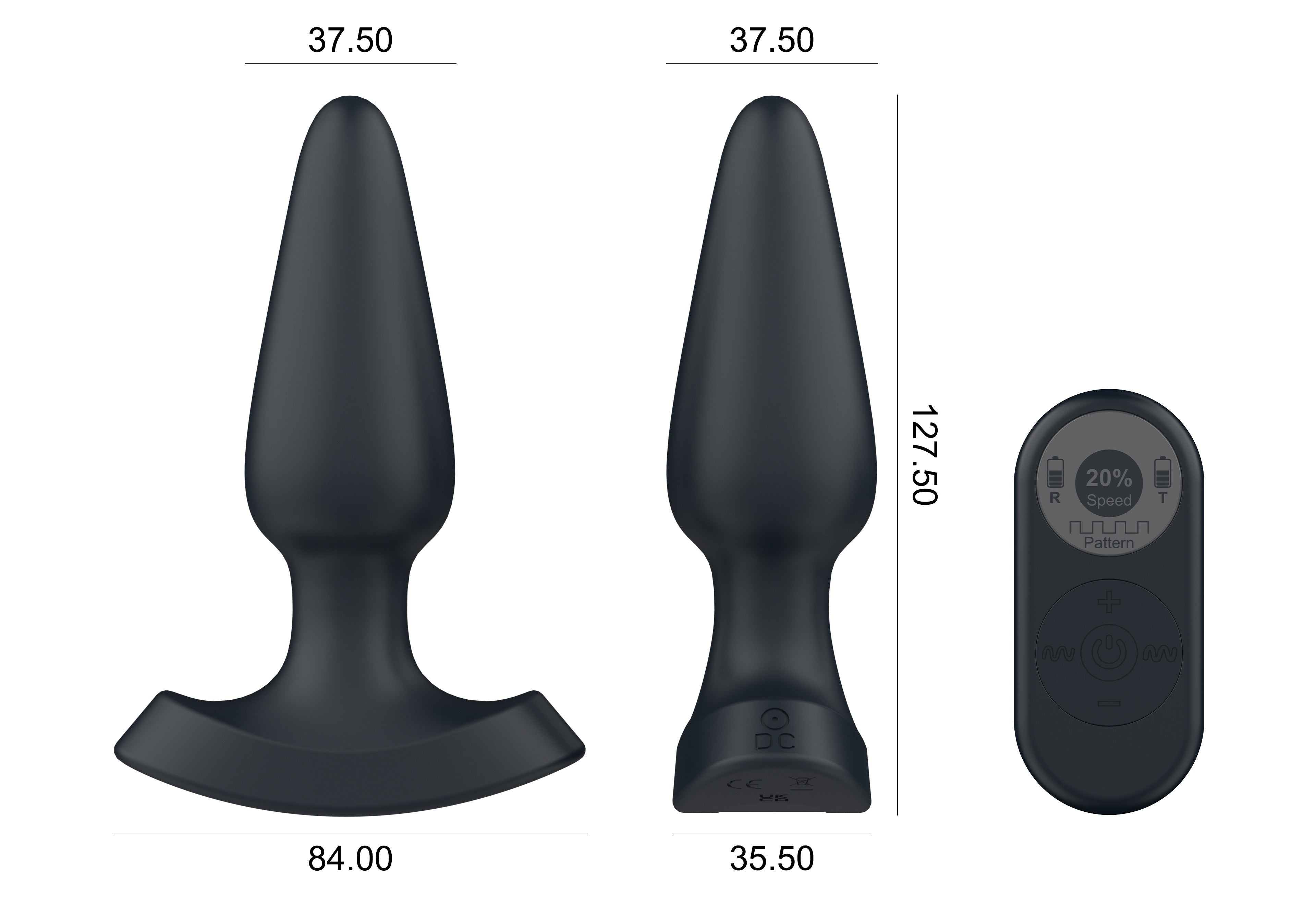 be-happy-imagination-plug-anal-vibrant-t-l-command-noir image 8