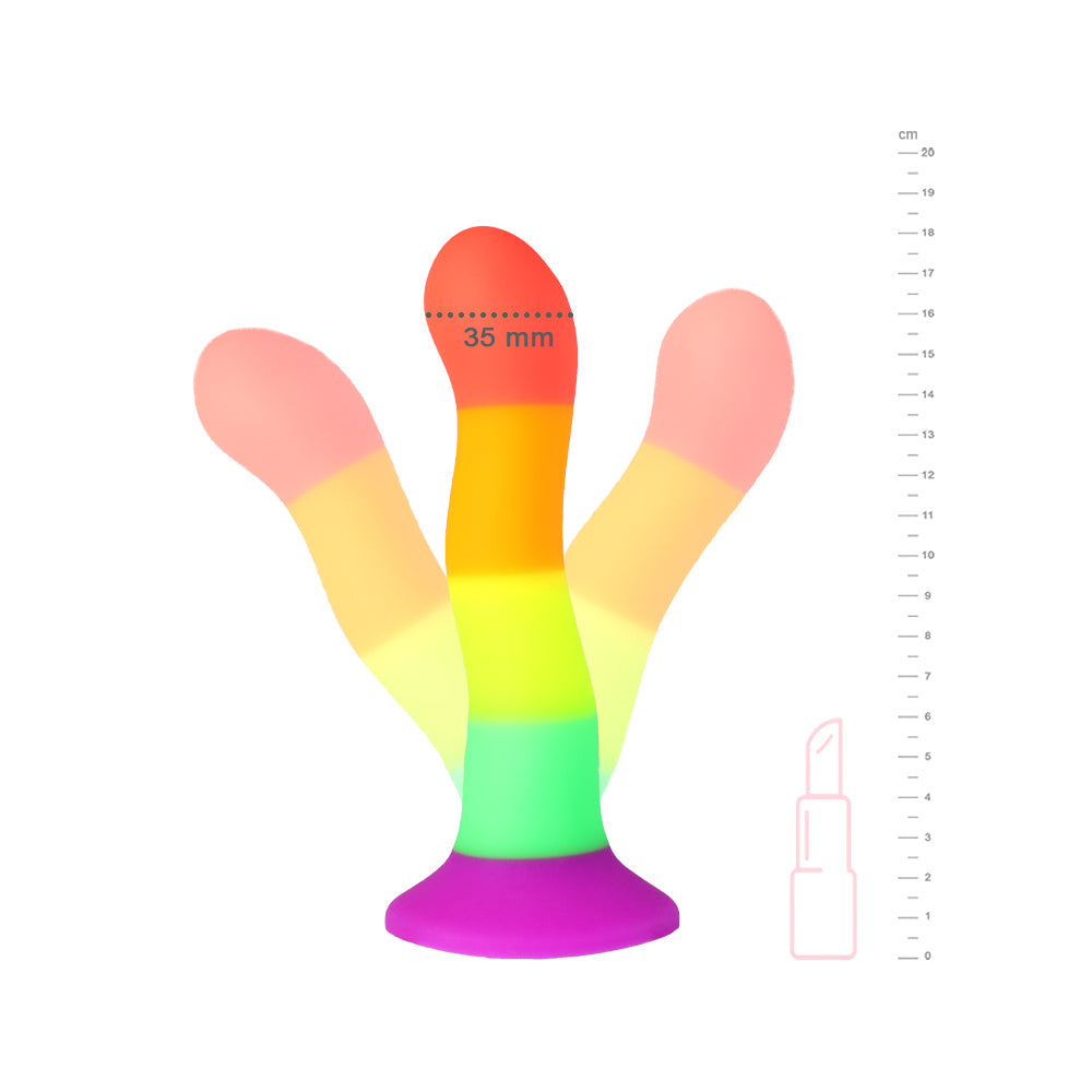 be-happy-unicorn-2-gode-ventouse-multicolor-point-g image 2