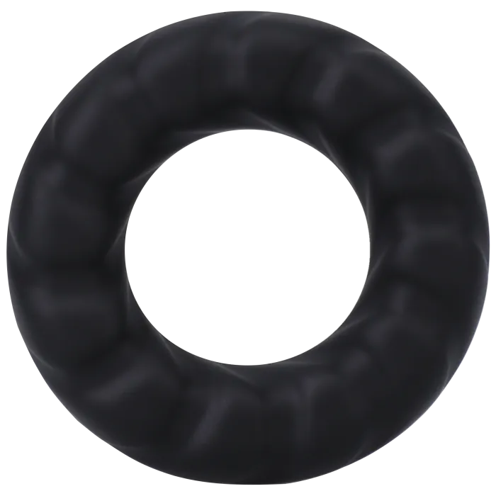 doc-johnson-rock-solid-fat-tire-anneau-p-nien-noir-silicone image 1