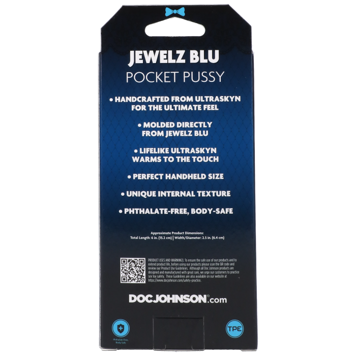 doc-johnson-jewelz-blu-masturbateur-vaginal-ultraskyn-poche image 6