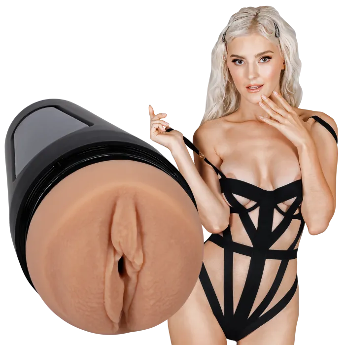 doc-johnson-main-squeeze-eva-elfie-masturbateur-vagin-vanilla image 1