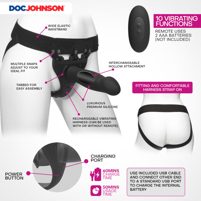 doc-johnson-body-extensions-be-naughty-harnais-vibrant-4-pi-ces image 7