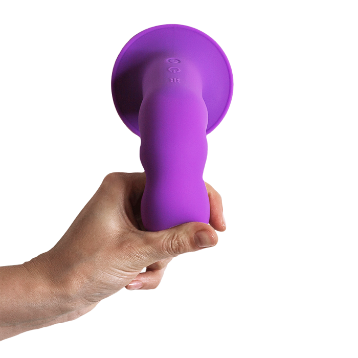 adrien-lastic-hitsens-3-gode-vibrant-silicone-violet-18-cm image 3