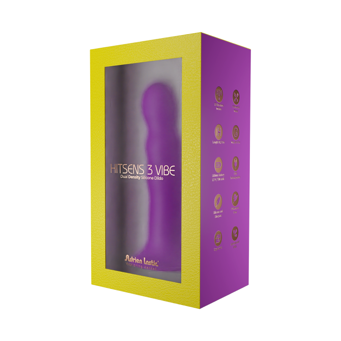 adrien-lastic-hitsens-3-gode-vibrant-silicone-violet-18-cm image 6