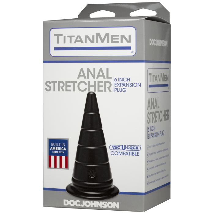 doc-johnson-titanmen-plug-anal-stretcher-6-pouces-noir image 3