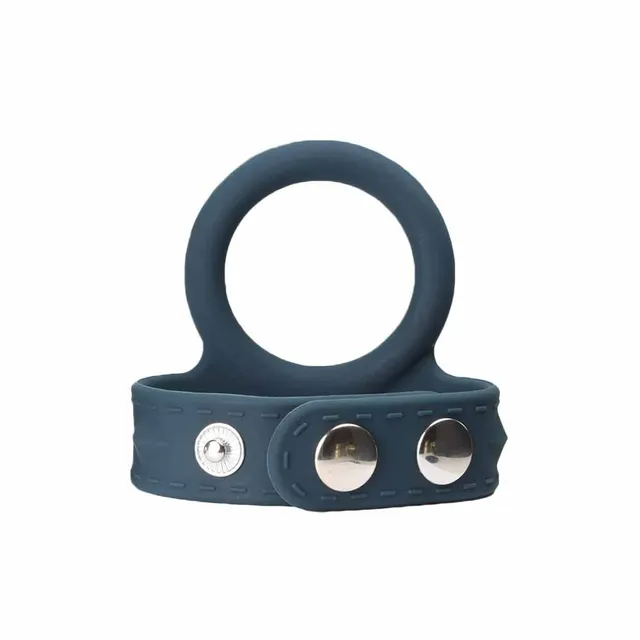 be-happy-anneau-p-nis-double-pressions-bleu-r-glable-30mm image 1