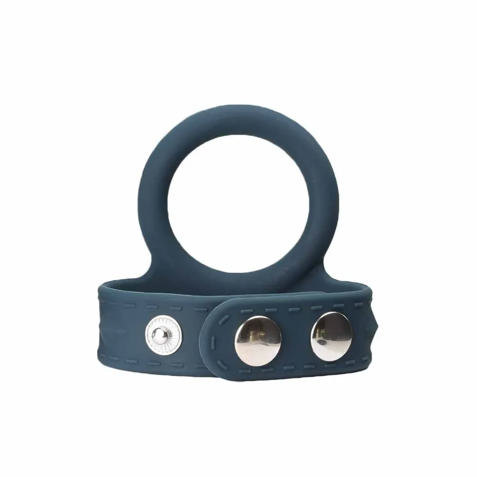 be-happy-anneau-p-nis-double-pressions-bleu-r-glable-30mm image 1