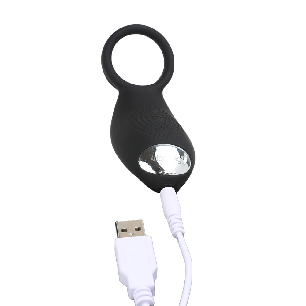 be-happy-liaison-anneau-vibrant-rechargeable-noir image 4