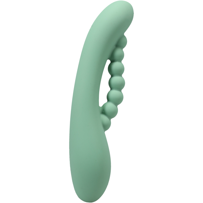 doc-johnson-kakui-me-vibrateur-silicone-vert-clitoridien image 1