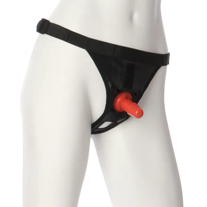 doc-johnson-vac-u-lock-ultra-harnais-strap-on-noir-avec-plug image 1