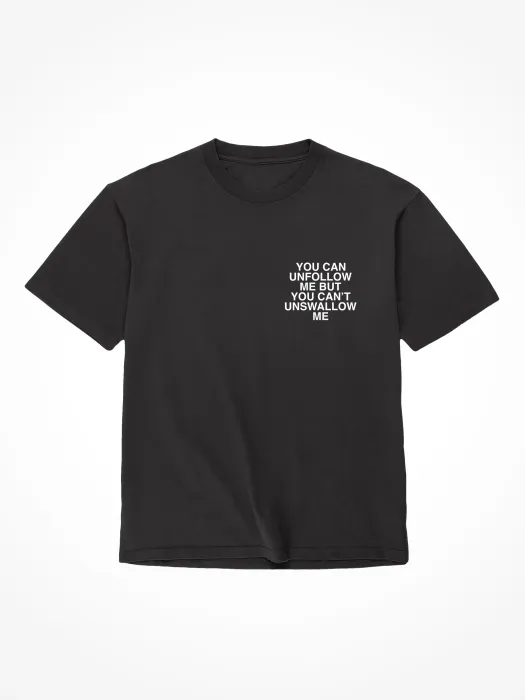 doc-johnson-assholes-live-forever-unfollow-me-t-shirt-noir-s image 1