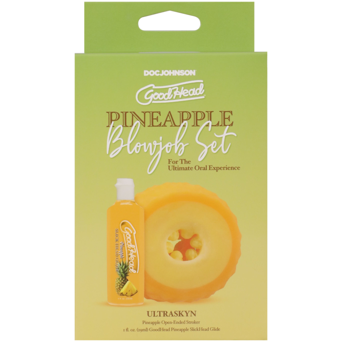 doc-johnson-goodhead-pineapple-blowjob-set-masturbateur-ananas image 7