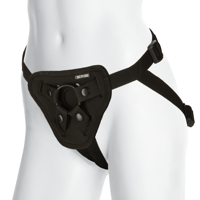 doc-johnson-vac-u-lock-harnais-luxe-platinum-noir image 1