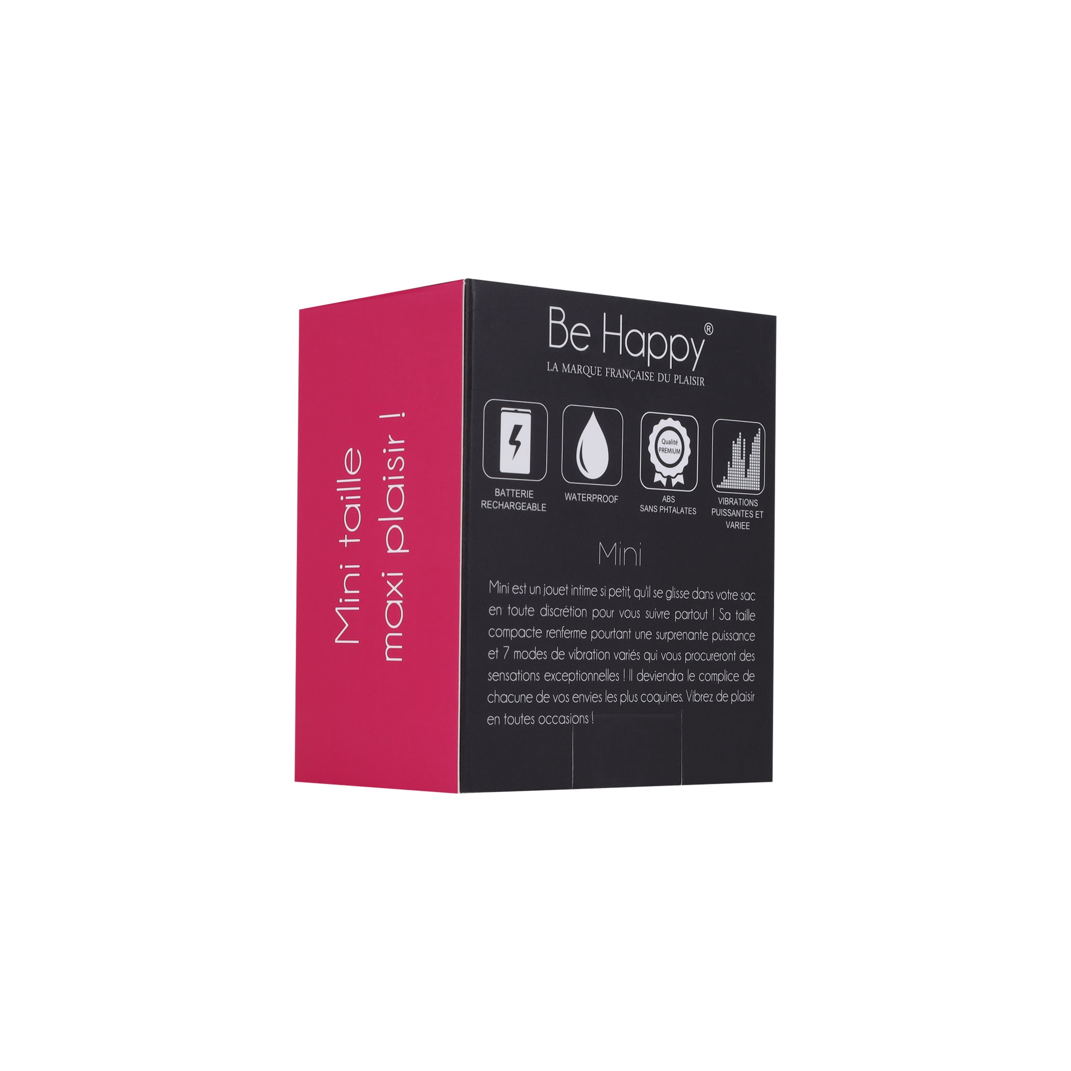 be-happy-mini-stimulateur-clitoridien-silicone-noir-rose-7-modes image 5