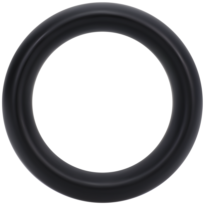 doc-johnson-rock-solid-anneau-p-nien-silicone-noir-taille-m image 1