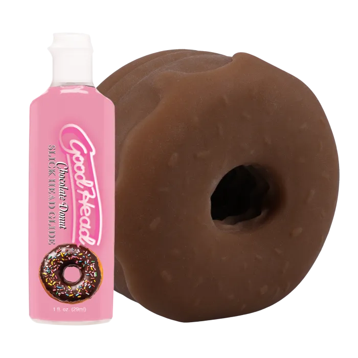 doc-johnson-goodhead-chocolate-donut-kit-masturbateur-chocolat image 1
