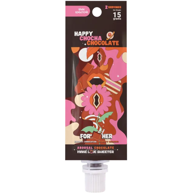 doc-johnson-happy-chocha-chocolat-aphrodisiaque-12x15g image 1