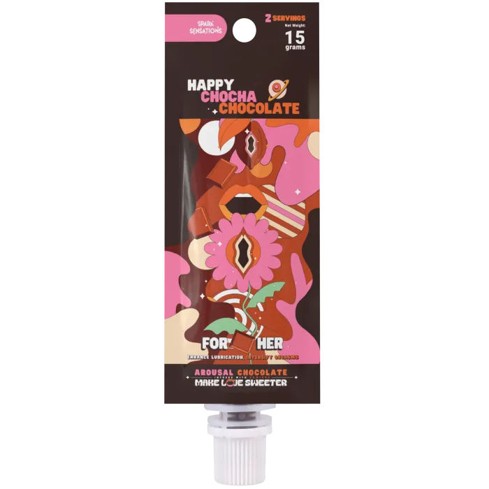doc-johnson-happy-chocha-chocolat-aphrodisiaque-12x15g image 1