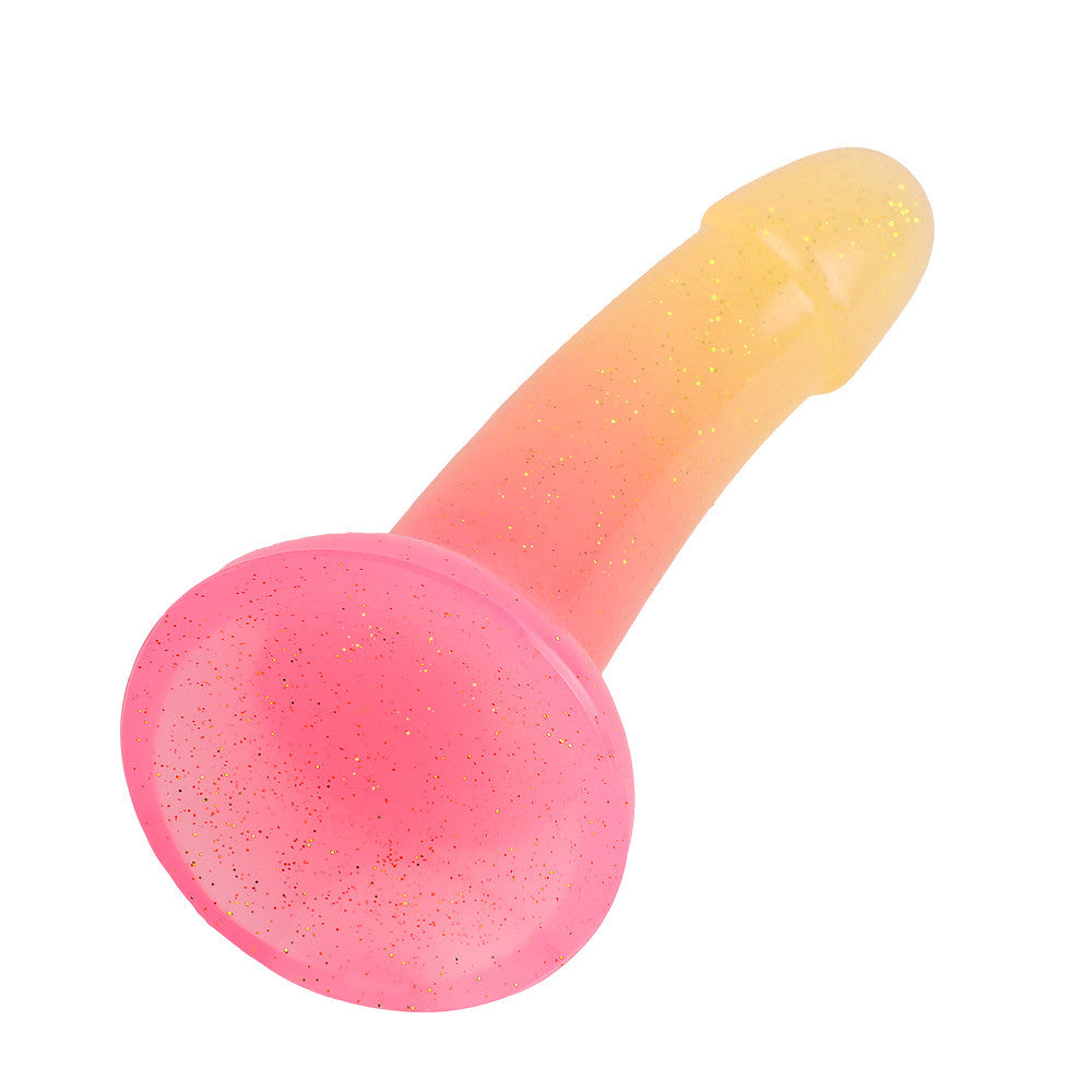 be-happy-cosmic-cocktail-gode-silicone-dildo-multicolor-ventouse image 4