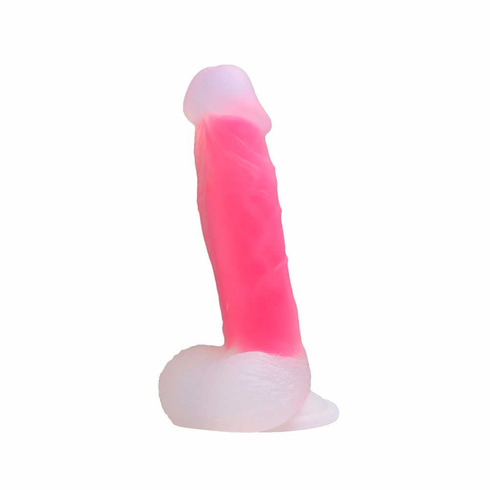 be-happy-audace-gode-ventouse-double-densit-dildo-rose-r-aliste image 1