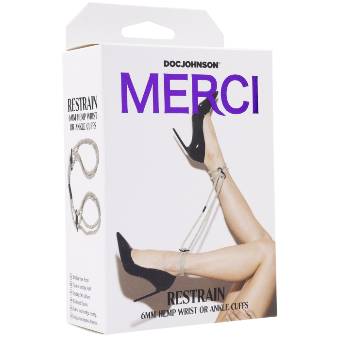 doc-johnson-merci-restrain-menottes-chanvre-6mm-naturel image 5