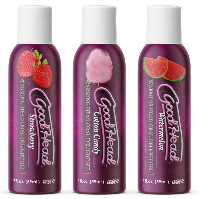 doc-johnson-goodhead-gel-oral-chauffant-3x59-ml-fraise image 1