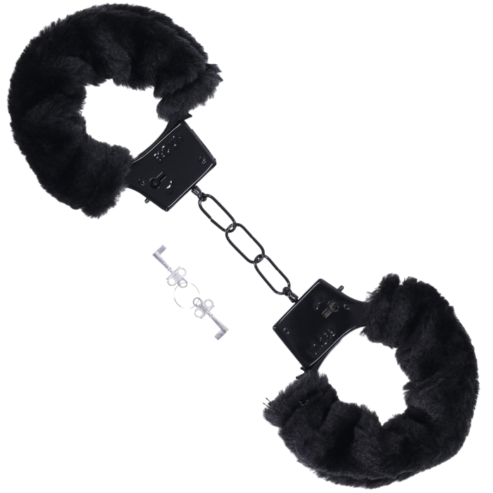 doc-johnson-merci-fluff-cuffs-menottes-noir-fourrure image 4