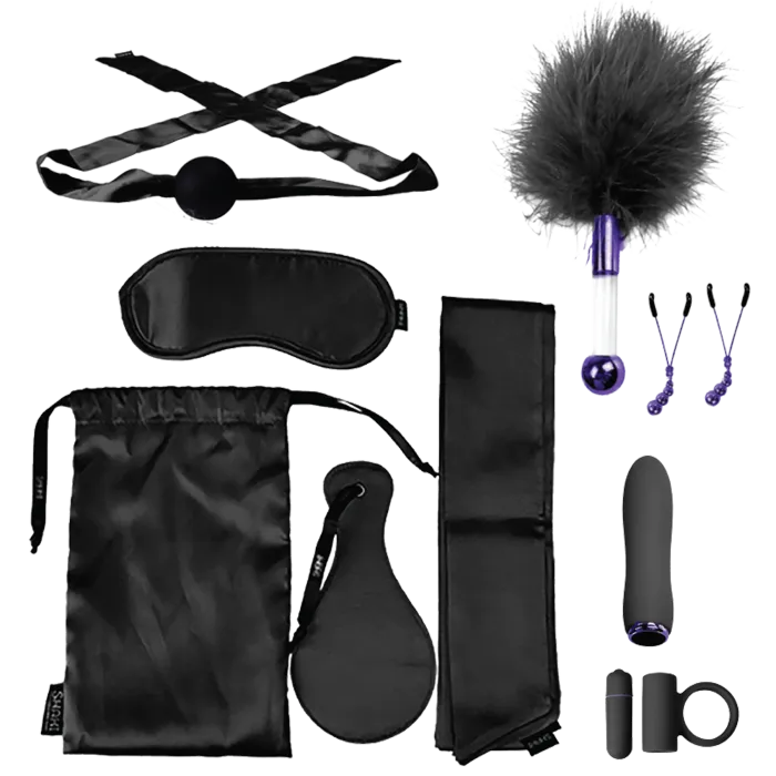 doc-johnson-merci-vip-room-kit-bdsm-11-pi-ces-noir image 1