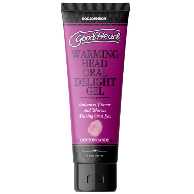 doc-johnson-goodhead-gel-oral-chauffant-barbe-papa-118ml image 1