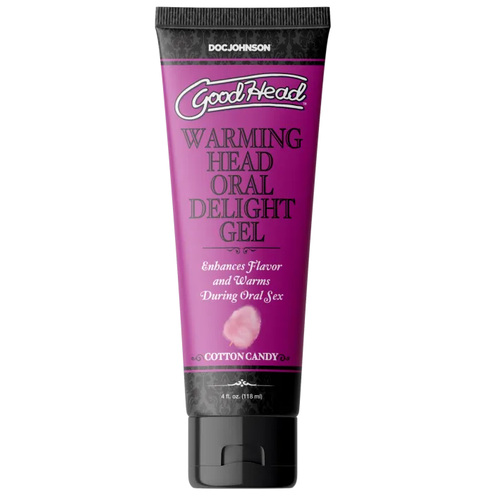 doc-johnson-goodhead-gel-oral-chauffant-barbe-papa-118ml image 1