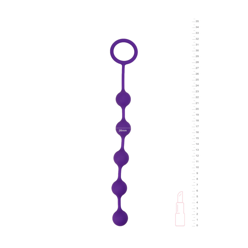 be-happy-perles-de-plaisir-chaine-anale-silicone-violet-s image 2
