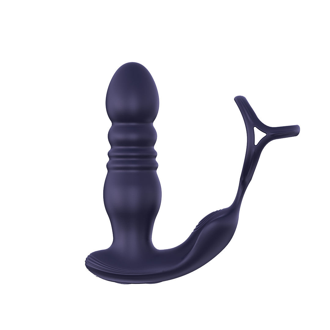 be-happy-nox-stimulateur-prostatique-t-l-command-noir-va-et-vient image 2