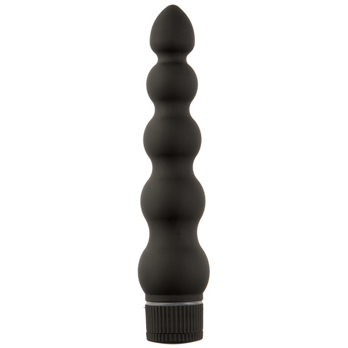 doc-johnson-black-magic-7-inch-vibromasseur-nervur-noir image 1