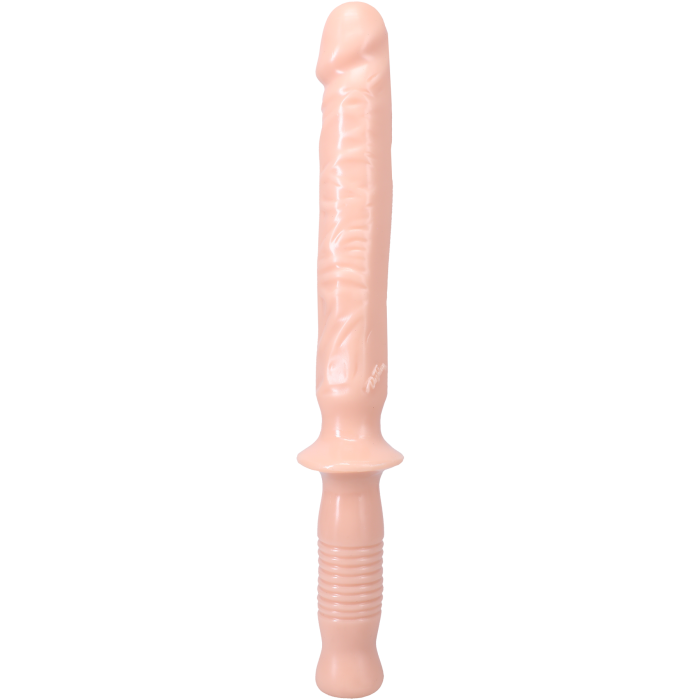 doc-johnson-classic-manhandler-gode-manche-25-cm-cr-me image 2