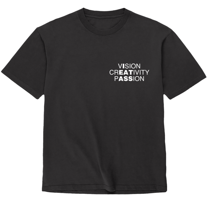 assholes-live-forever-vision-creativity-t-shirt-noir-s-100-coton image 1