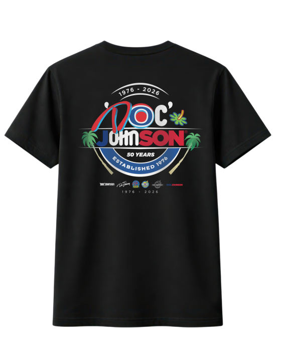 doc-johnson-50th-anniversary-t-shirt-noir-coton image 2