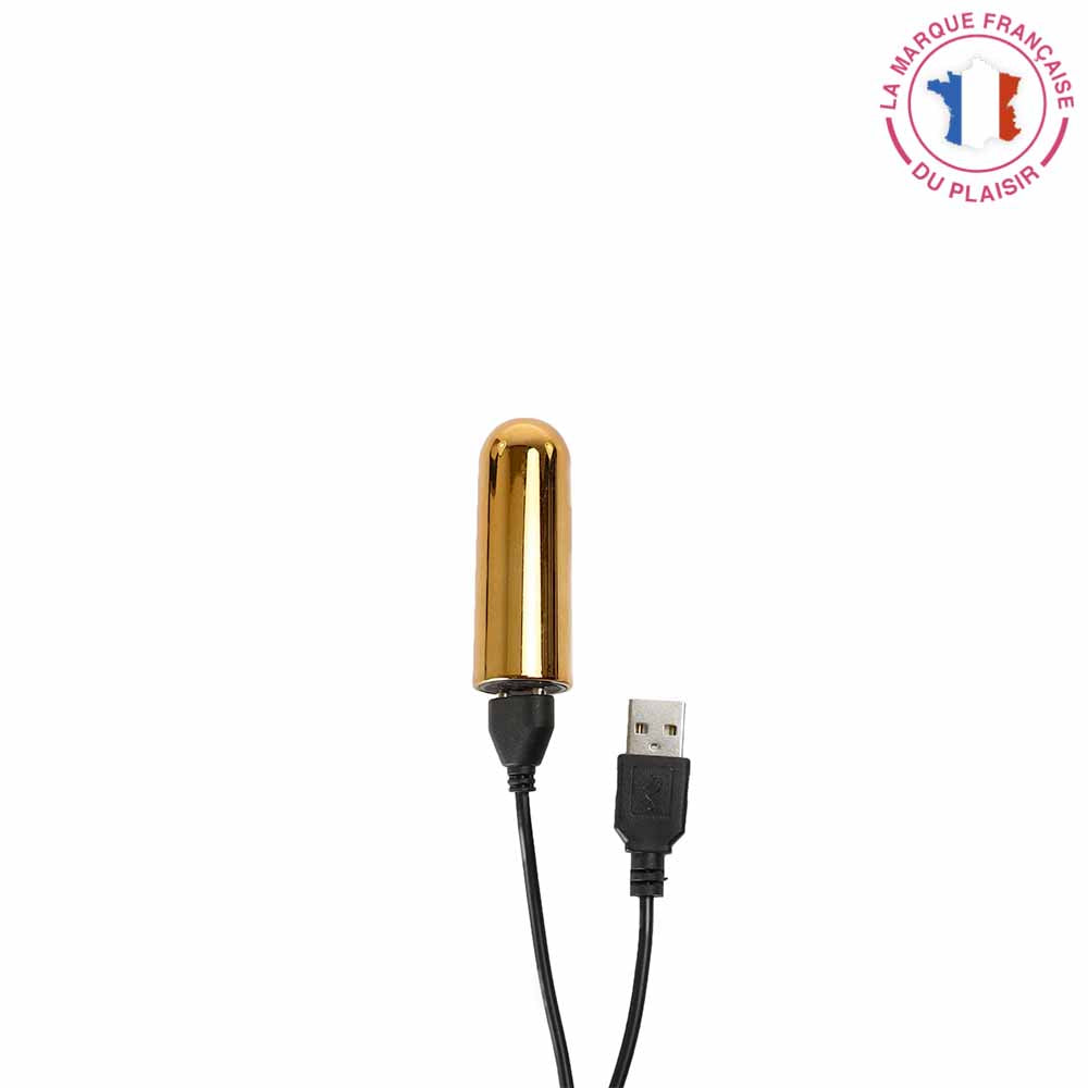 be-happy-ribambelle-stimulateur-clitoridien-noir-or-3-embouts image 3