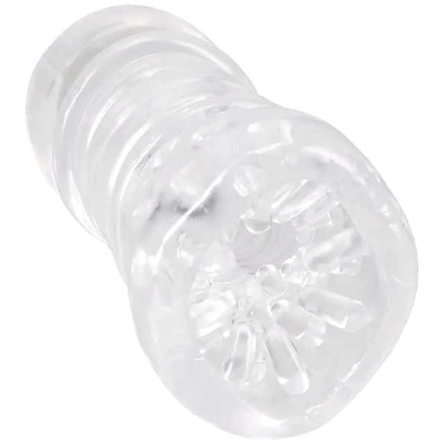 doc-johnson-rock-solid-the-assistant-masturbateur-transparent image 1