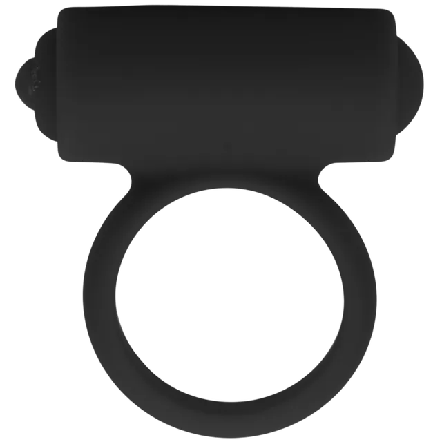doc-johnson-in-a-bag-anneau-vibrant-c-ring-silicone-noir image 1