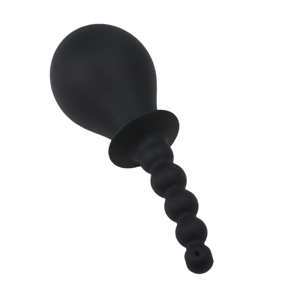 be-happy-sextoy-anal-grande-poire-de-lavement-anal-ondul-e-noire image 4