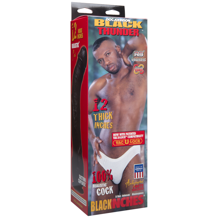 doc-johnson-signature-black-thunder-gode-12-pouces-ventouse image 6