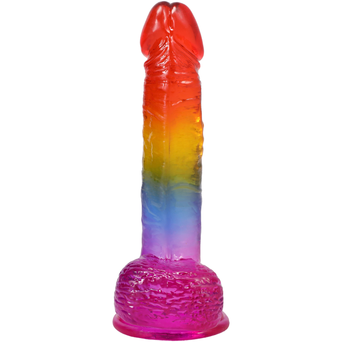 doc-johnson-crystal-jellies-gode-r-aliste-21-cm-rainbow image 2