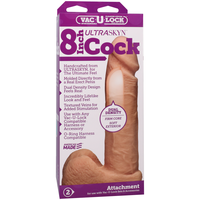 doc-johnson-vac-u-lock-8-inch-ultraskyn-gode-r-aliste-vanille image 3