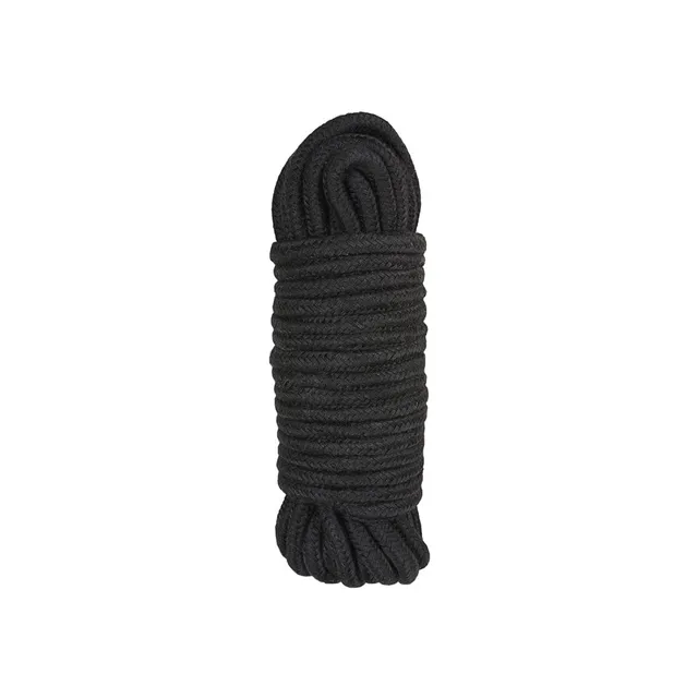 be-happy-domination-soft-corde-fine-bondage-coton-10m-noir image 1